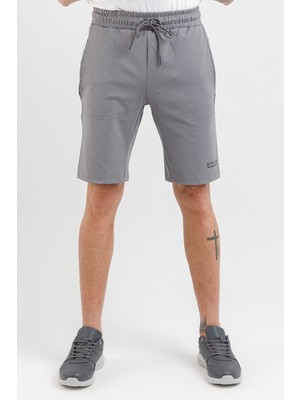 Airlife Sportswear Erkek Sporcu Şortu Gri