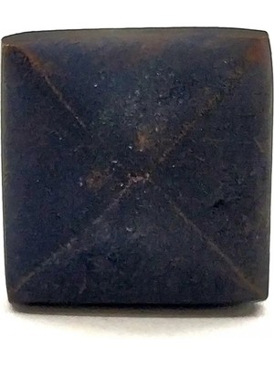 Aesco Eco Lounge Antika Tarz Dekoratif Pirinç Piramit Kabara - 21 Mm, Oksit