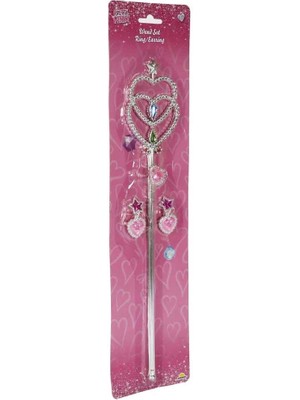 Butik Mey Ithalat® Sun-Rst-Prp-Asa Set Yüzük/küpe 3A.KRTL -Snm