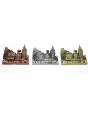 Aesco Metal Istanbul Temalı Yöresel Magnet Model 3