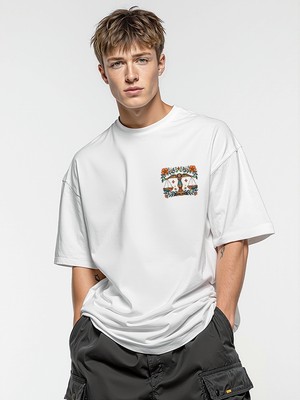 Tasarım Tişört Terazi Oversize Unisex