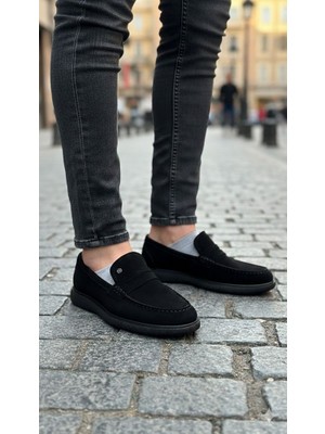 Pierre Cardin Pier Cardin 14905 Hakiki Deri Günlük Erkek Ayakkabı Siyah