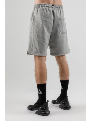 Airlife Fleece Erkek Hafif Yünlü Şort Gri