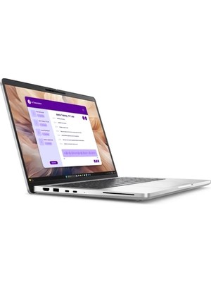 Dell Pro 14 Plus PB14250 Ultra 7 255U 32GB 1TB SSD 14"FHD FDOS/UBUNTU Dizüstü Bilgisayar