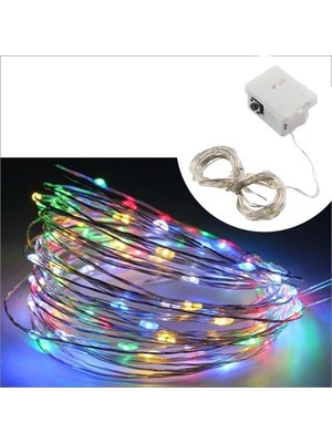 Aesco 2m Pilli Peri LED Rgb