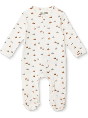 Hellobaby Hellobaby, Erkek, Patikli Tulum, Araba Baskılı, Fermuarlı, Bisiklet Yaka, Uzun Paça, Uzun Kol