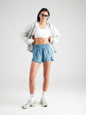 Nike One Dri-Fit 2 In 1 Yüksek Belli Mavi Kadın Taytlı Şort HV0576-006
