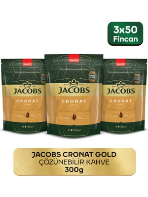 Jacobs Cronat Gold Granül Kahve 100 gr x 3 Adet : 300 gr