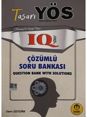 Aesco Tasarı Yös Iq Çözümlü Soru Bankası (Yeni)