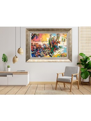 Giyense Gümüş Çerçeveli Atatürk Tablo SV245