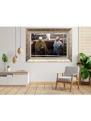 Giyense Gümüş Çerçeveli Atatürk Tablo SV239