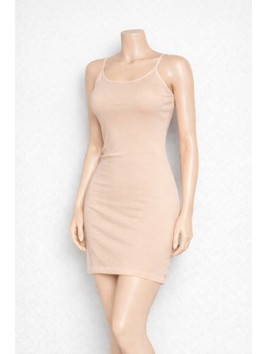 Belpa Likralı Ayarlanabilir Ip Askılı Elbise Astarı, Jüpon Elbise Astarı, Kombinezon