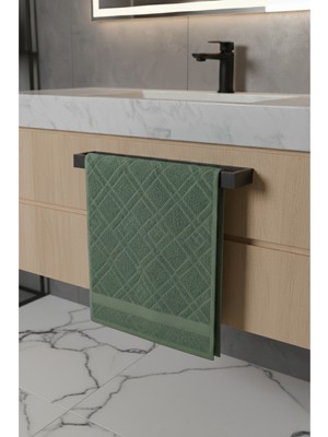 Grandmix Metal Banyo Havlu Askısı 40 cm Lavabo Altı Minimalist Havluluk