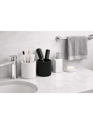 By Arkincoff Modern Çizgili Tasarım Diş Fırçalık
