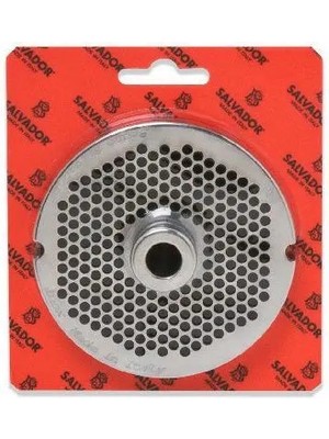 Aesco Eco Lounge Salvador Inox Paslanmaz Kıyma Makinesi Aynası, Ağızı 42 No - 4.5 mm