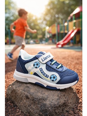 Liarca Erkek Çocuk Rahat Cırtlı Günlük Ayakkabı