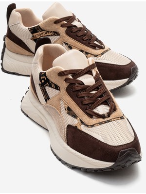 Luvi Premıa Kahverengi Süet Kadın Sneaker