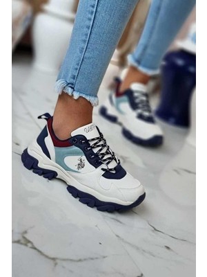 U.s. Polo Assn. Tracky Memory Foam Kadın Sneakers Ayakkabı