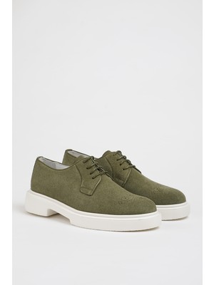 Faruk Balkanas Steve Model Hakiki Süet Deri Eva Taban Casual Ayakkabı