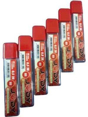 6 Adet Jody 09 Kırmız Kalemı Uc .