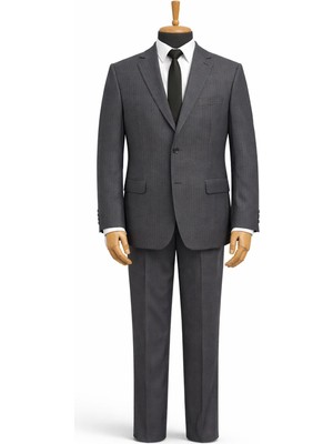 Classics Men Dekosan Erkek Regular Fit Baba Çizgili Takım Elbise - 7554