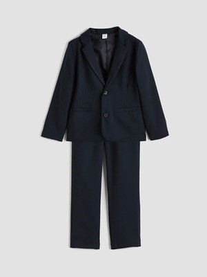 LC Waikiki Indigo Erkek Çocuk Klasik Ceket ve Pantolon  (S6)