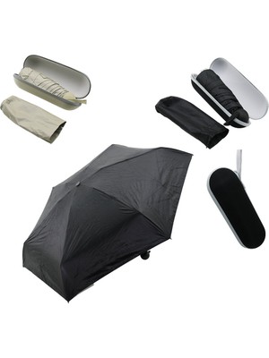 Renkli Çantalı - Cep Tipi Manuel Kapsül Şemsiye - Sipariş Verirken Renk Belirtiniz (55