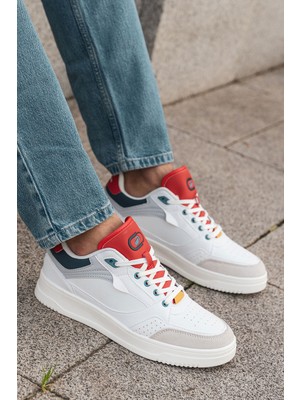 Panorama Renk Detaylı Rahat ve Şık Erkek Sneaker