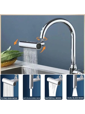 Mutfak Musluğu Püskürtme Başlığı 4in1 (5508) ARLSTRTCH-RSG3256