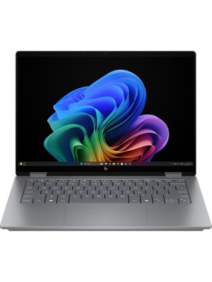 Hp Omnibook x Flip 14-FM0000NT BS9X2EA Intel Core Ultra 7-258V 32GB Ram 2tb SSD Intel Arc Graphics 14 Inç 3k OLED Dokunmatik Windows 11 Home Gri