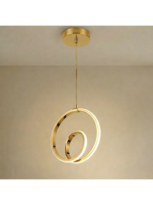 Ronisu Aydınlatma Avelis Sarkıt LED Avize - Oturma Odası, Salon, Mutfak Uyumlu Ledli Avize