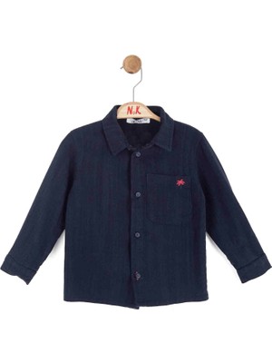 Nk Kids Erkek Çocuk Palm Gömlek NK-41625-Y