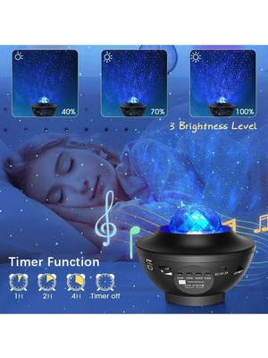 Aesco Galaxy Cover Multifonksiyon Projektör