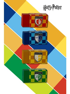 Serve Deep Silgi - Harry Potter Damalı 4'lü Set