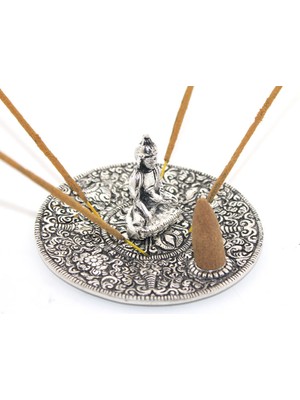 Calperia Metal Yuvarlak Budalı Tütsülük