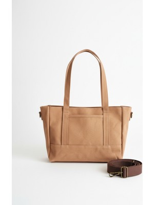 Old Cotton Mumlu Kanvas Tote Omuz Çantası ve El Çantası (Ayarlanabilir Ek Askı) Dina