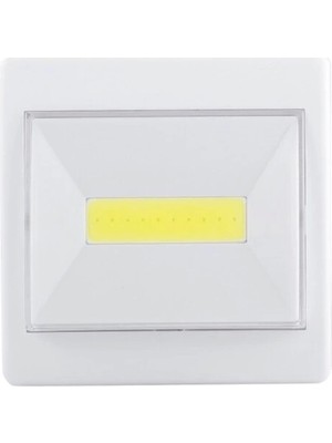 Erdo Ticaret PS-801 Cob Ledli Mıknatıslı Yapışkanlı Lamba