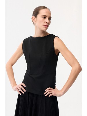 Adl Kolsuz Bluz Siyah 11546667000