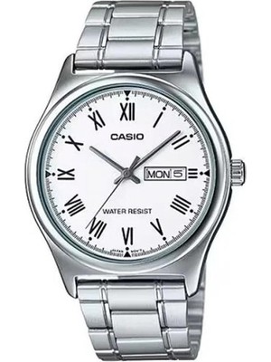 Casio MTP-V006D-7BUDF Standart Erkek Kol Saati Çelik Malzeme Suya Dayanıklılık ve Tarih Görüntüleme