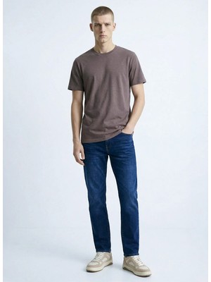 Only & Sons Onsmax Lıfe Ss Stıtch Tee Noos Erkek Gri T-Shirt - 22025208