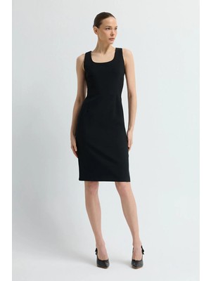 Adl Kare Yaka Elbse Siyah 12438631015