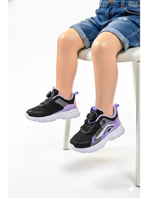 Mcdark Otomatik Bağcıklı Buz Lacivert Çocuk Spor Ayakkabı