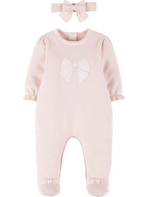 İdil Baby Idil Baby Saçbantlı Bebek Tulum 18713 0/3 Ay