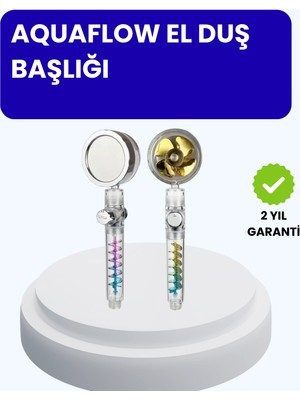 Aesco Sağanak Yağmur Etkili El Duşu – Start Stop Tuşlu Su Tasarruflu