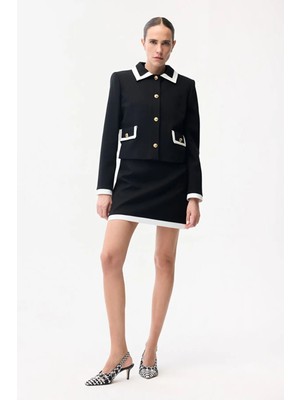 Adl Garnili Etek Siyah 12742910006