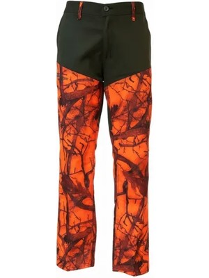 Tough Challenger Outdoor Kota WP Avcı Pantolonu · Turuncu Av Kamuflaj · Yırtılmaz · Su Geçirmez Kumaş - 620 002