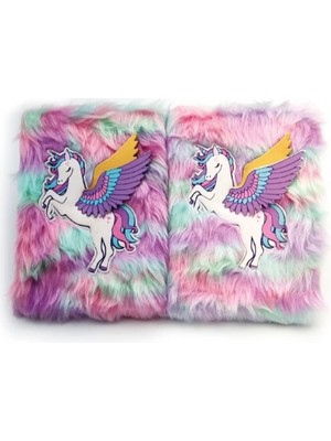 Aesco Unicorn Tasarımlı Peluş Hatıra Defteri