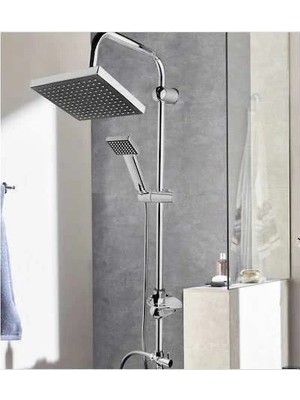 Aesco Rain Duş Robotu Tepe Duş Seti Duş Başlığı Sistemi Seti Yağmurlama Duş Robotu Fonksiyonel Duş Robotu