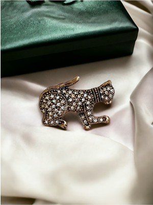 Fayra Accessories Kedi Figür Broş