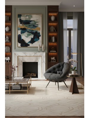 AVYNA Luxoré™ Geniş Oturma Alanlı Modern Berjer Tekli Koltuk | Dinlenme & Kitap Okuma Koltuğu